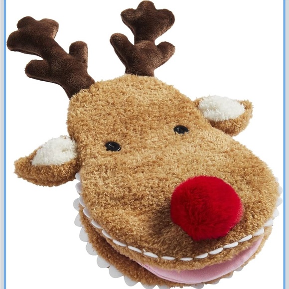 🤍Mud Pie Reindeer Snacks Puppet Book - Picture 5 of 7